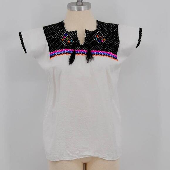 Vintage Embroidered Blouse - Picture 1 of 4